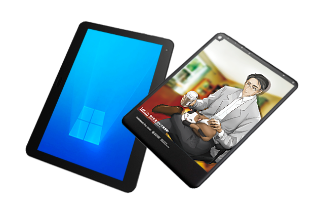 10インチ Windows®タブレット キャラクターモデル