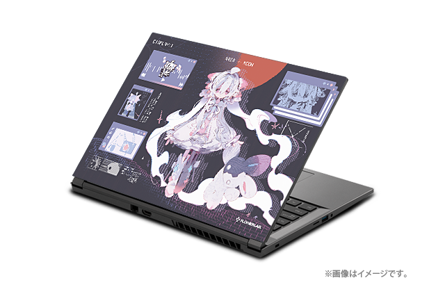 14インチ ノートパソコン A　キャラクターモデル